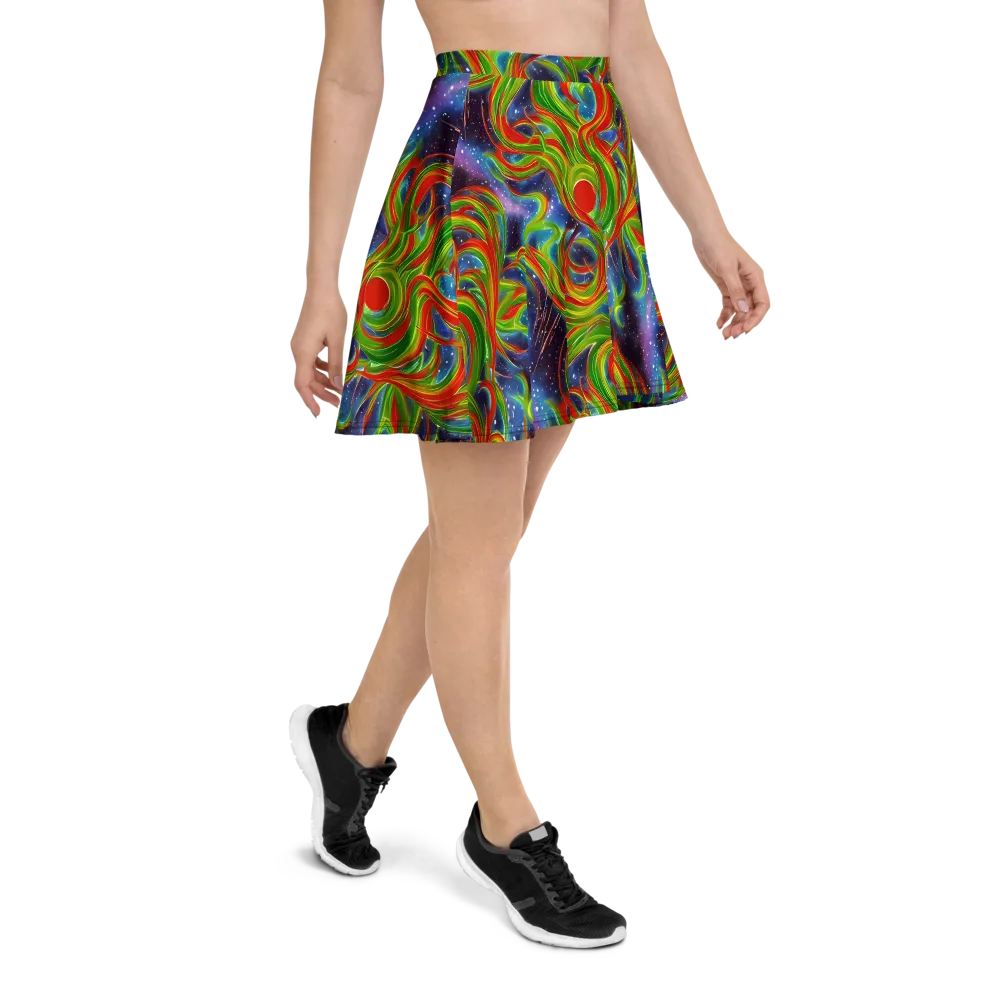 Nova Garden on Skater Skirt — Right