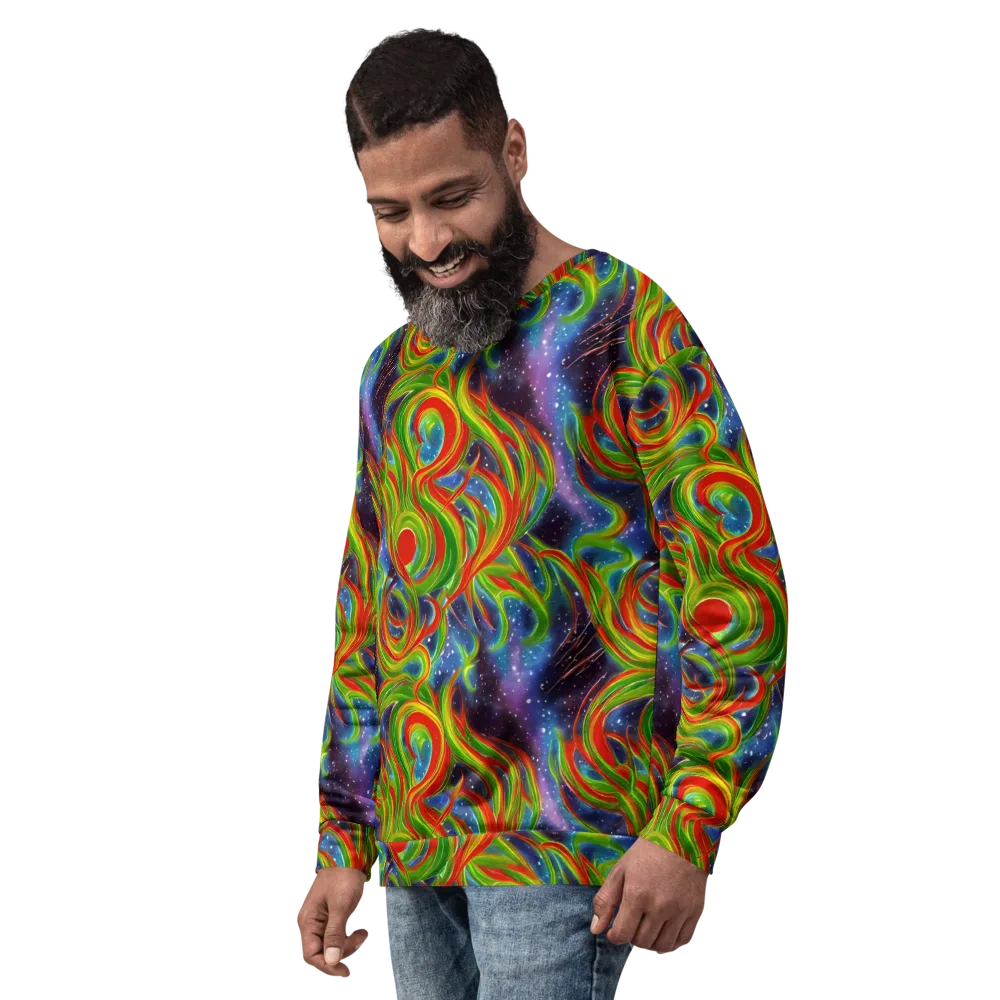 Nova Garden on Sweatshirt — Left Front