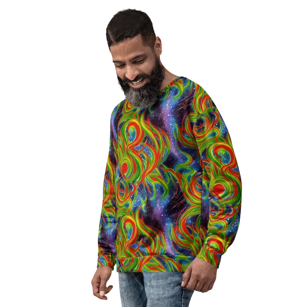 Nova Garden on Sweatshirt — Left Front