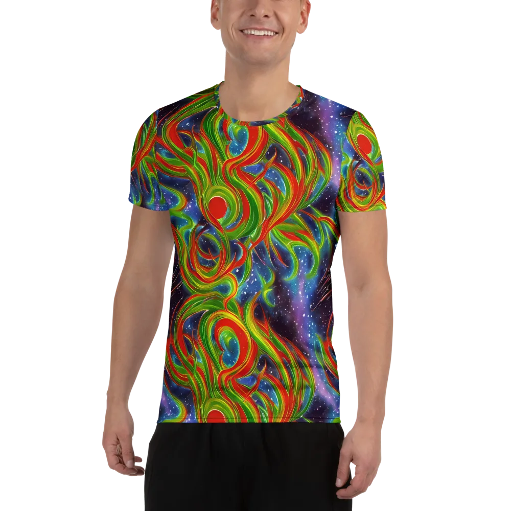 Nova Garden on Men's Athletic T-Shirt — Front