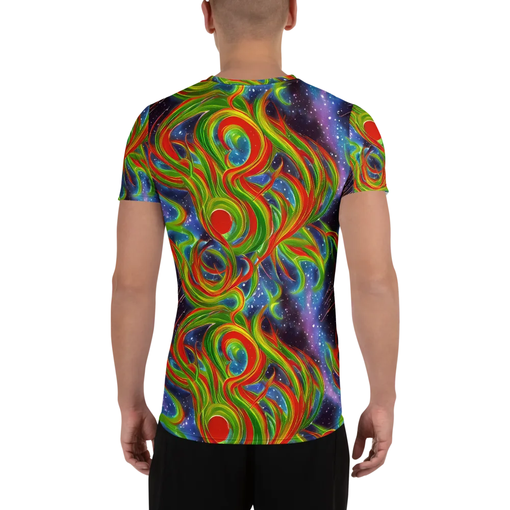 Nova Garden on Men's Athletic T-Shirt — Back
