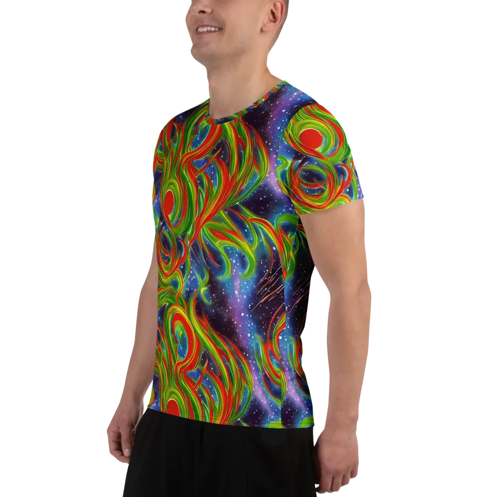 Nova Garden on Men's Athletic T-Shirt — Left