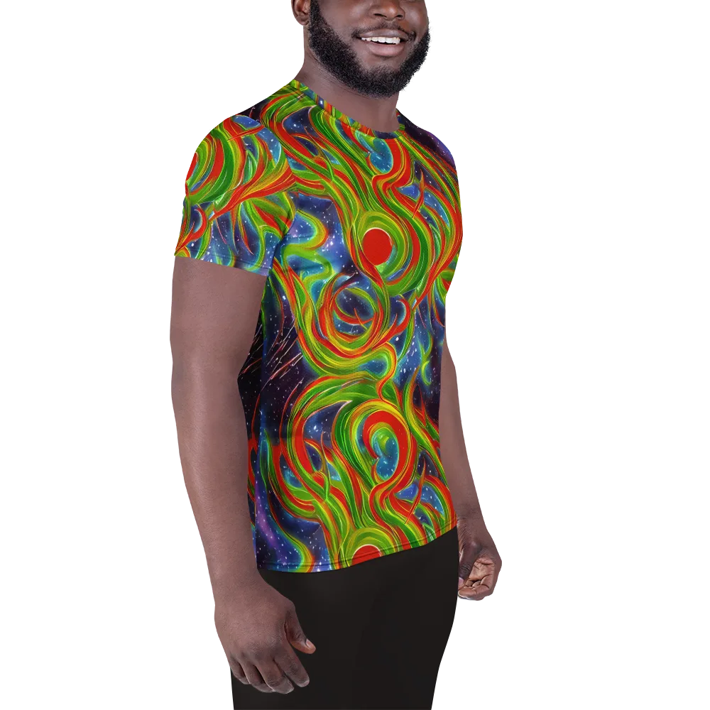 Nova Garden on Men's Athletic T-Shirt — Right