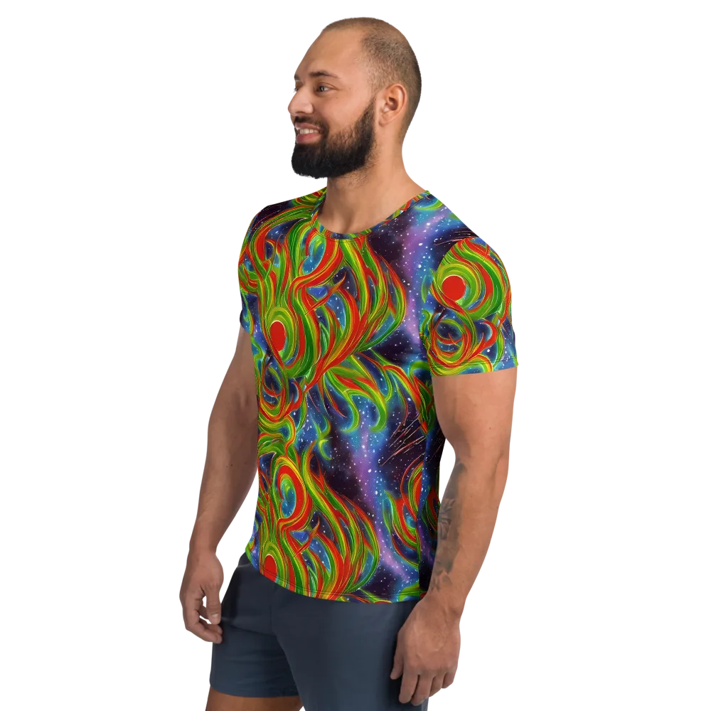 Nova Garden on Men's Athletic T-Shirt — Left