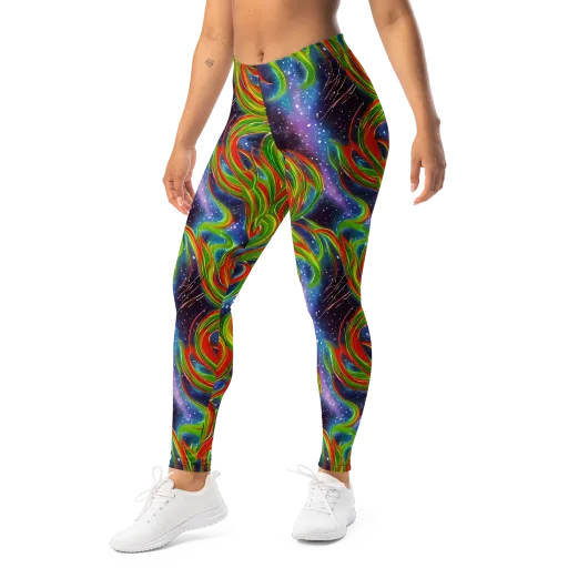 Nova Garden on a Leggings