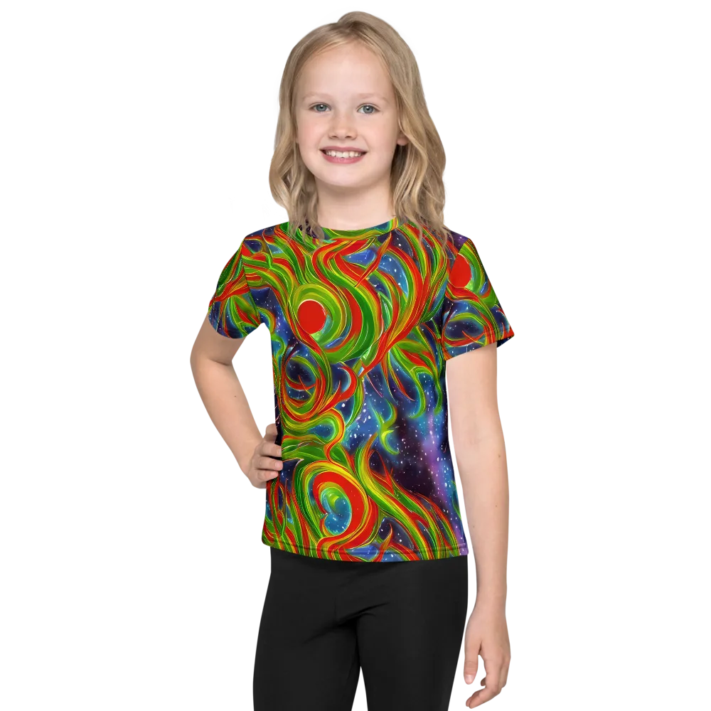 Nova Garden on Kids Crew Neck T-Shirt — Front