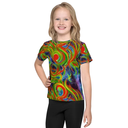 Nova Garden on a Kids Crew Neck T-Shirt