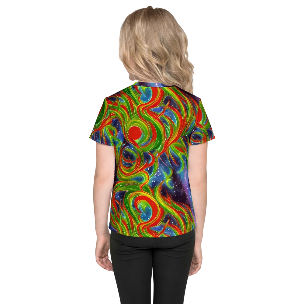 Nova Garden on Kids Crew Neck T-Shirt — Back