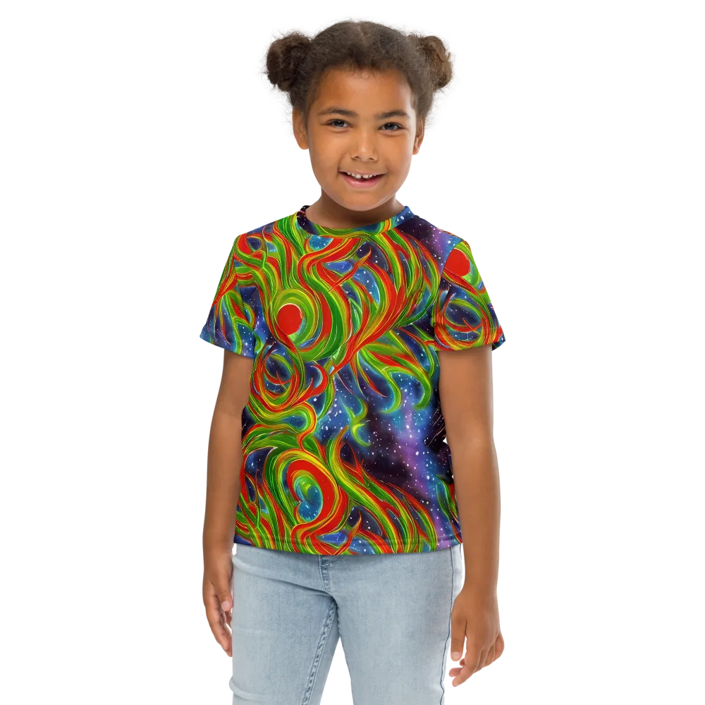 Nova Garden on Kids Crew Neck T-Shirt — Front