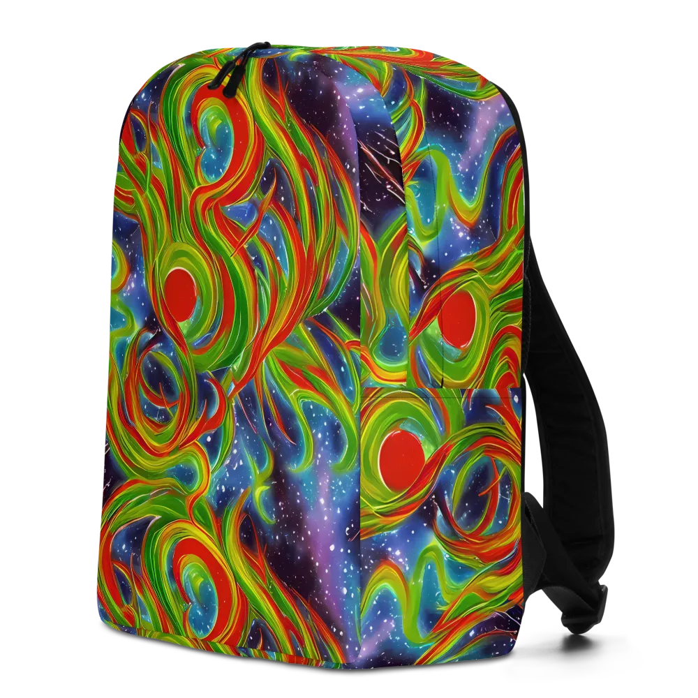 Nova Garden on Minimalist Backpack — Left