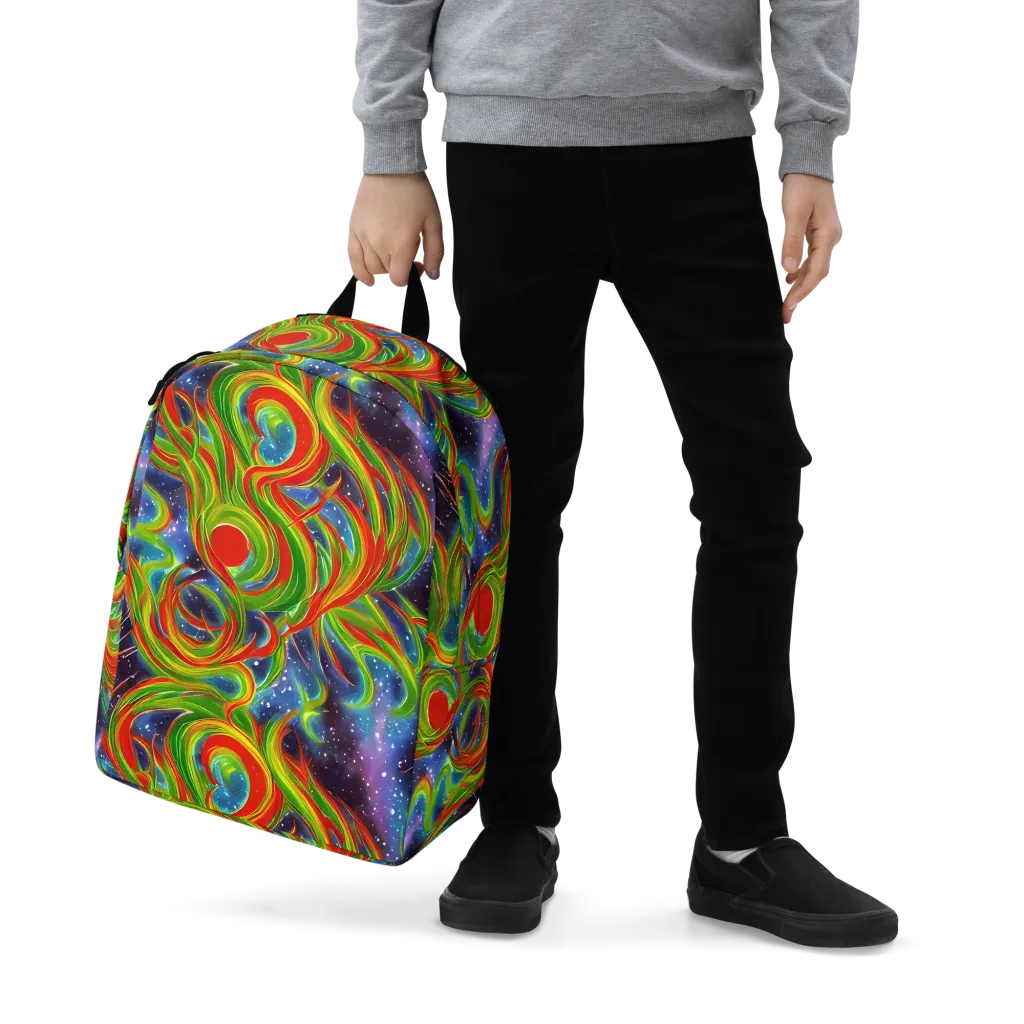 Nova Garden on Minimalist Backpack — Zoomed-in