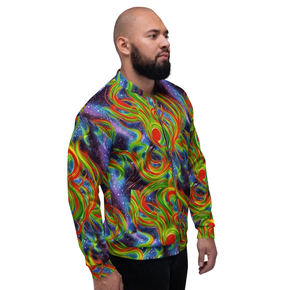 Nova Garden on Bomber Jacket — Right