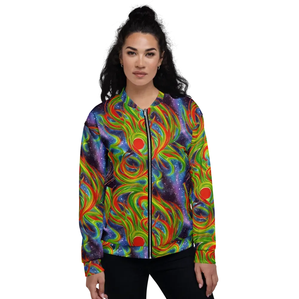 Nova Garden on Bomber Jacket — Front