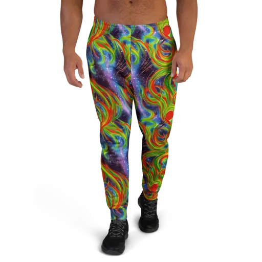 Nova Garden on a Men's Joggers