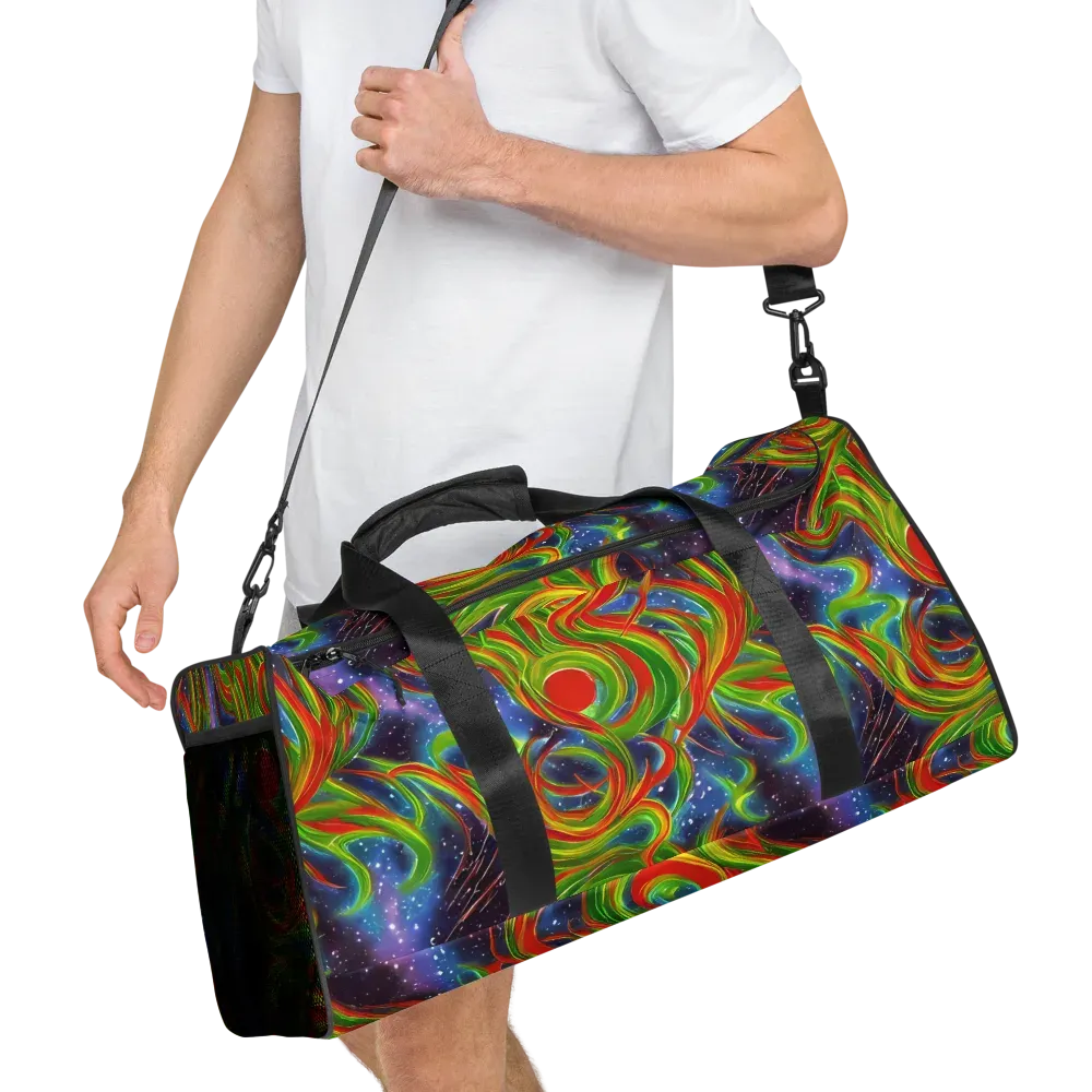 Nova Garden on Duffle Bag — Right Front