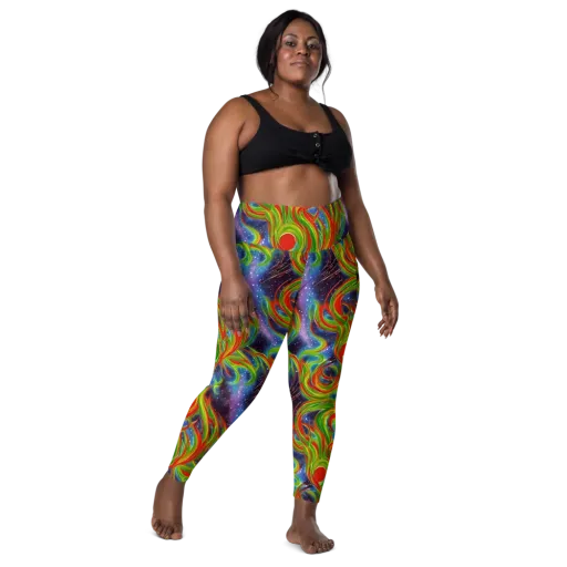 Nova Garden on a Leggings with Pockets