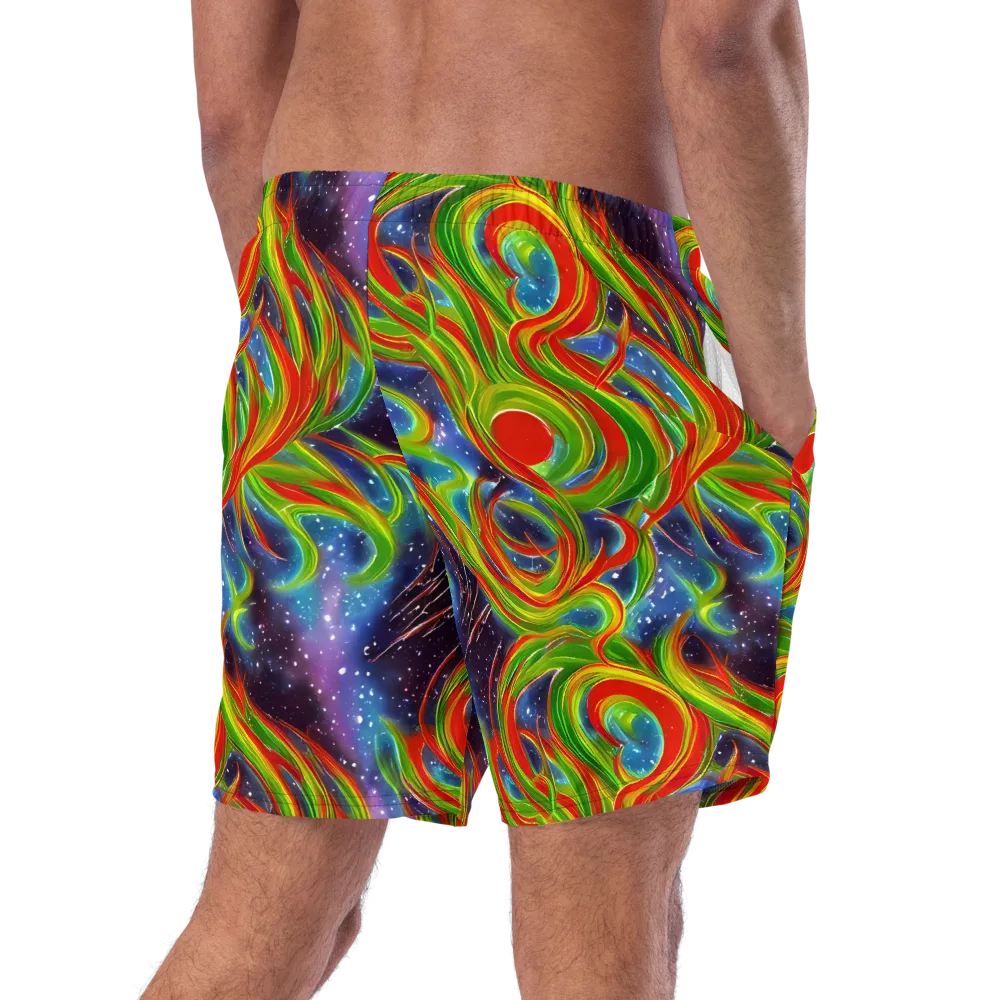 Nova Garden on Swim Trunks — Right Back