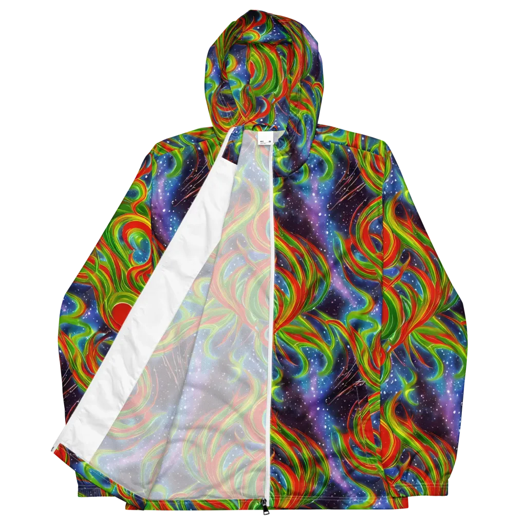 Nova Garden on Men's Windbreaker — Front