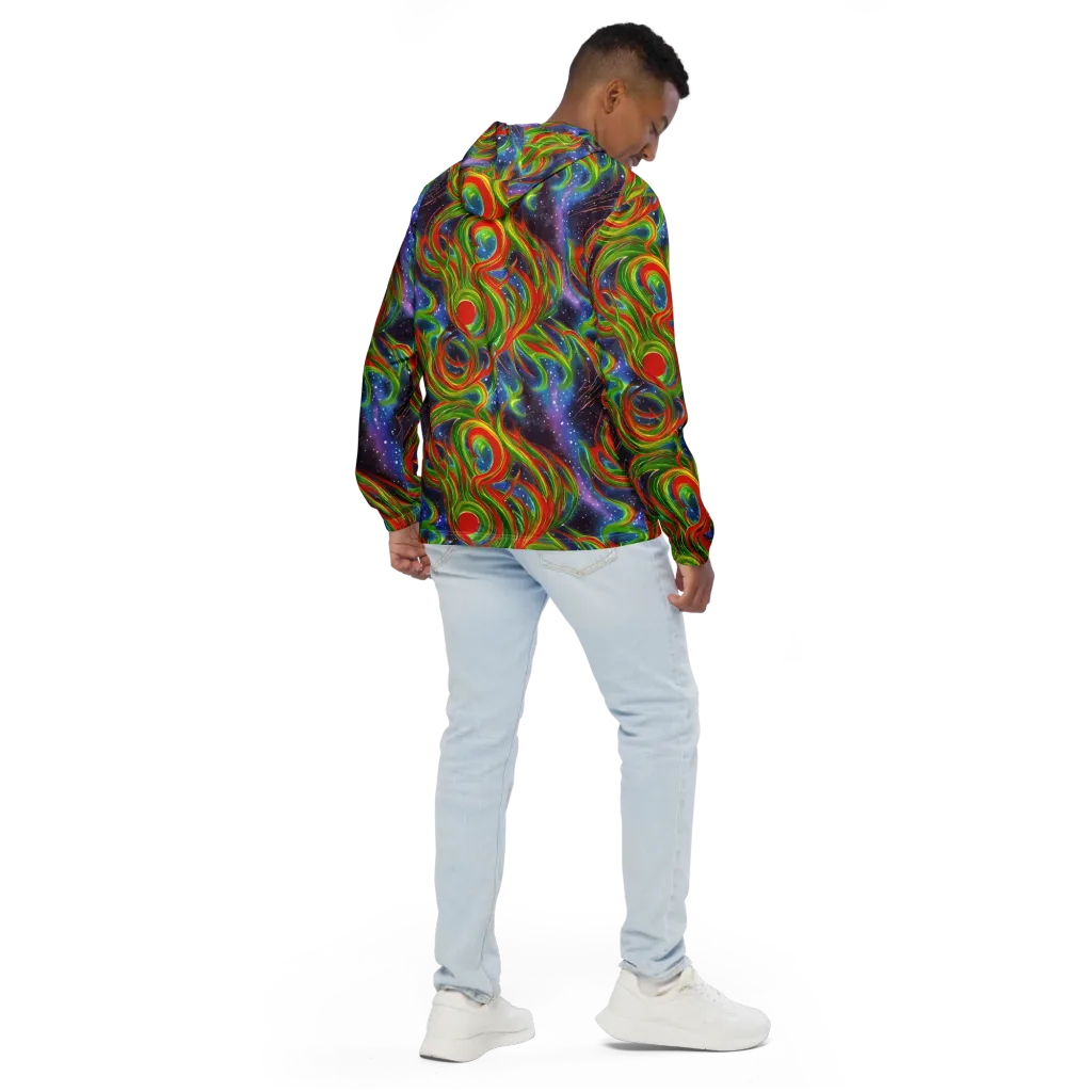 Nova Garden on Men's Windbreaker — Back