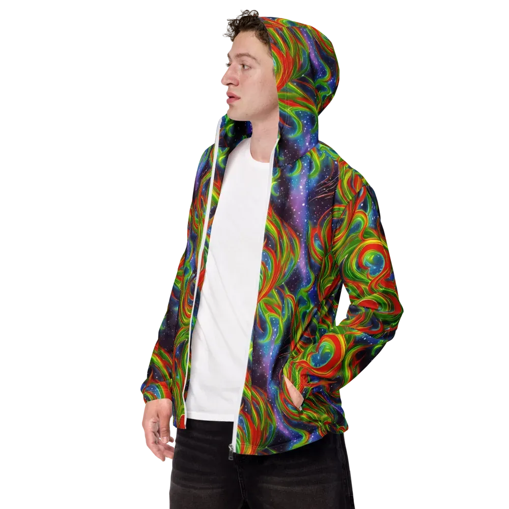Nova Garden on Men's Windbreaker — Left Front