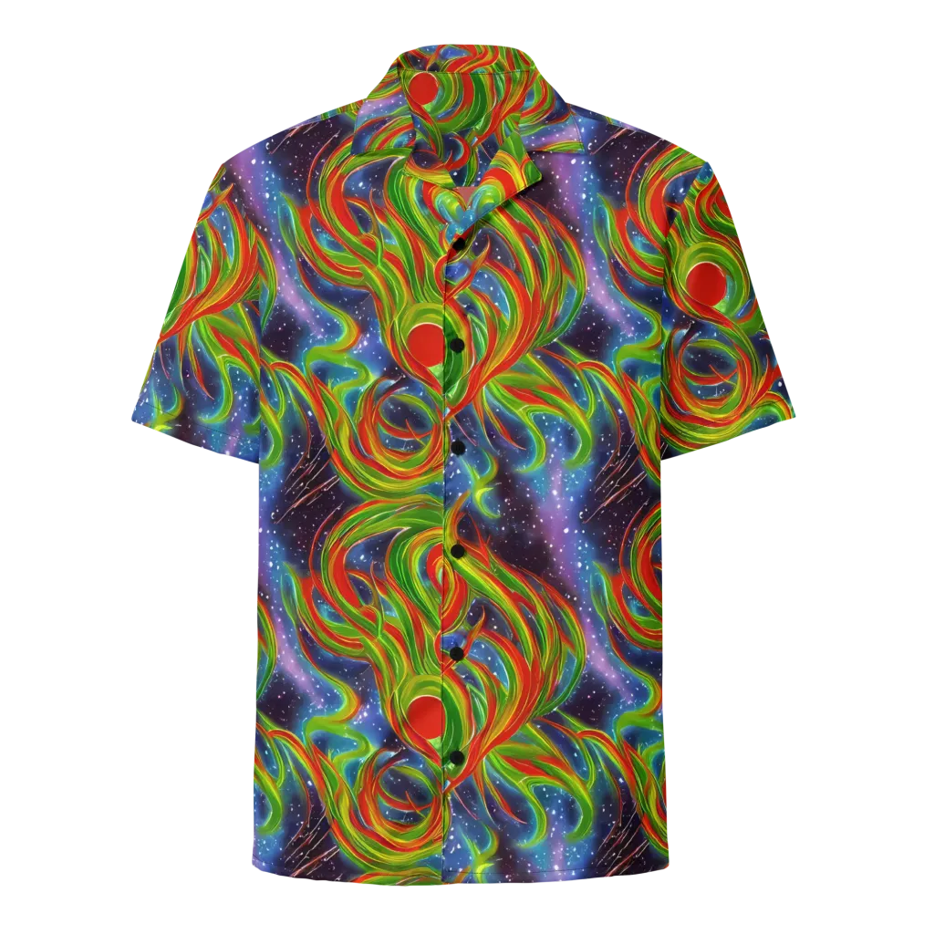 Nova Garden on Button Shirt — Front