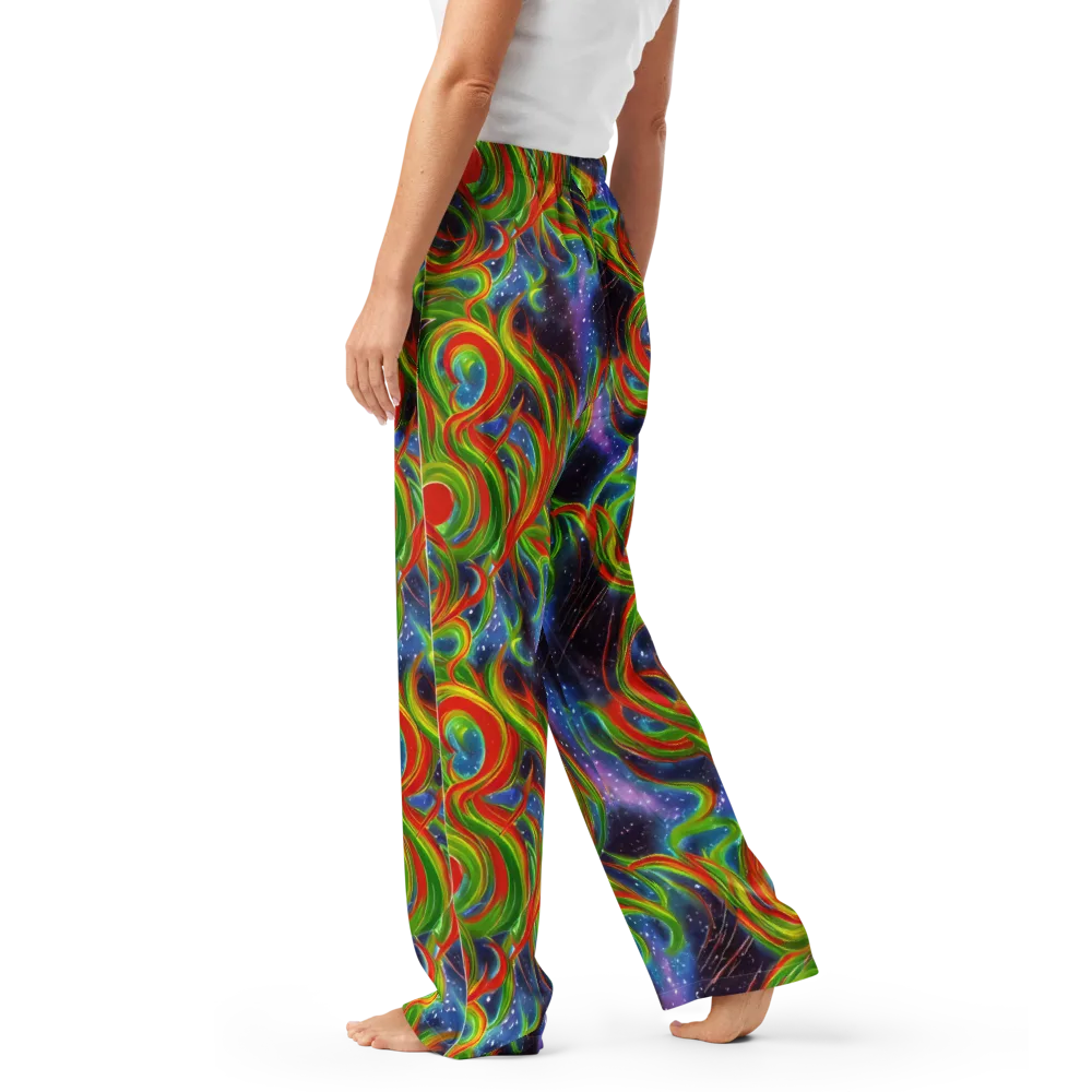 Nova Garden on Women's Pajama Pants — Left