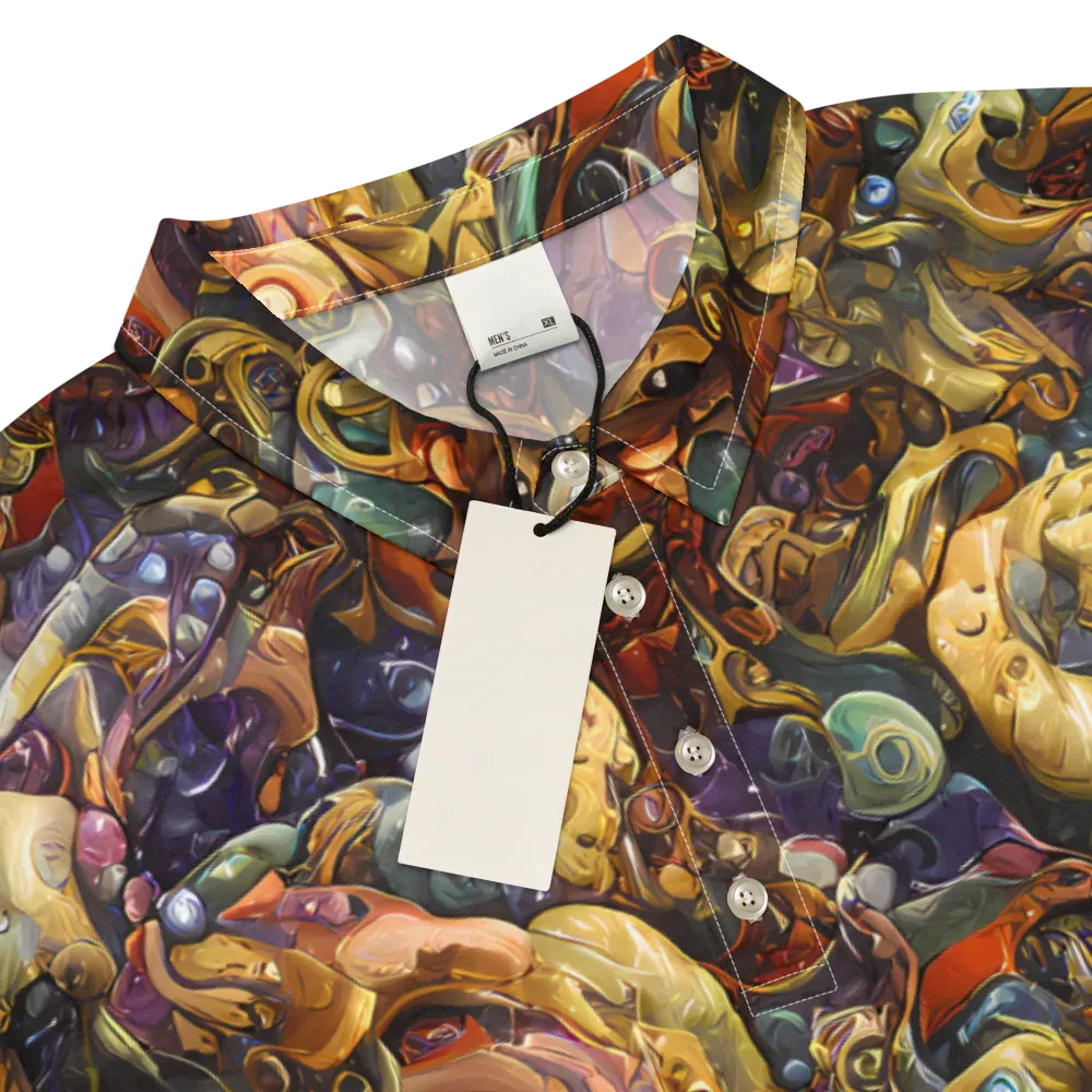 Baroque Current on Men's Slim Fit Polo Shirt — Product details
