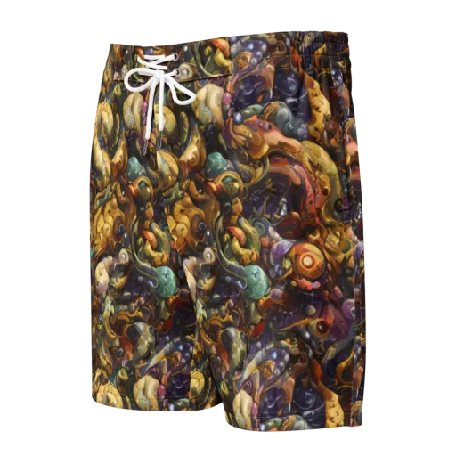 Baroque Current on a Men's Board Shorts