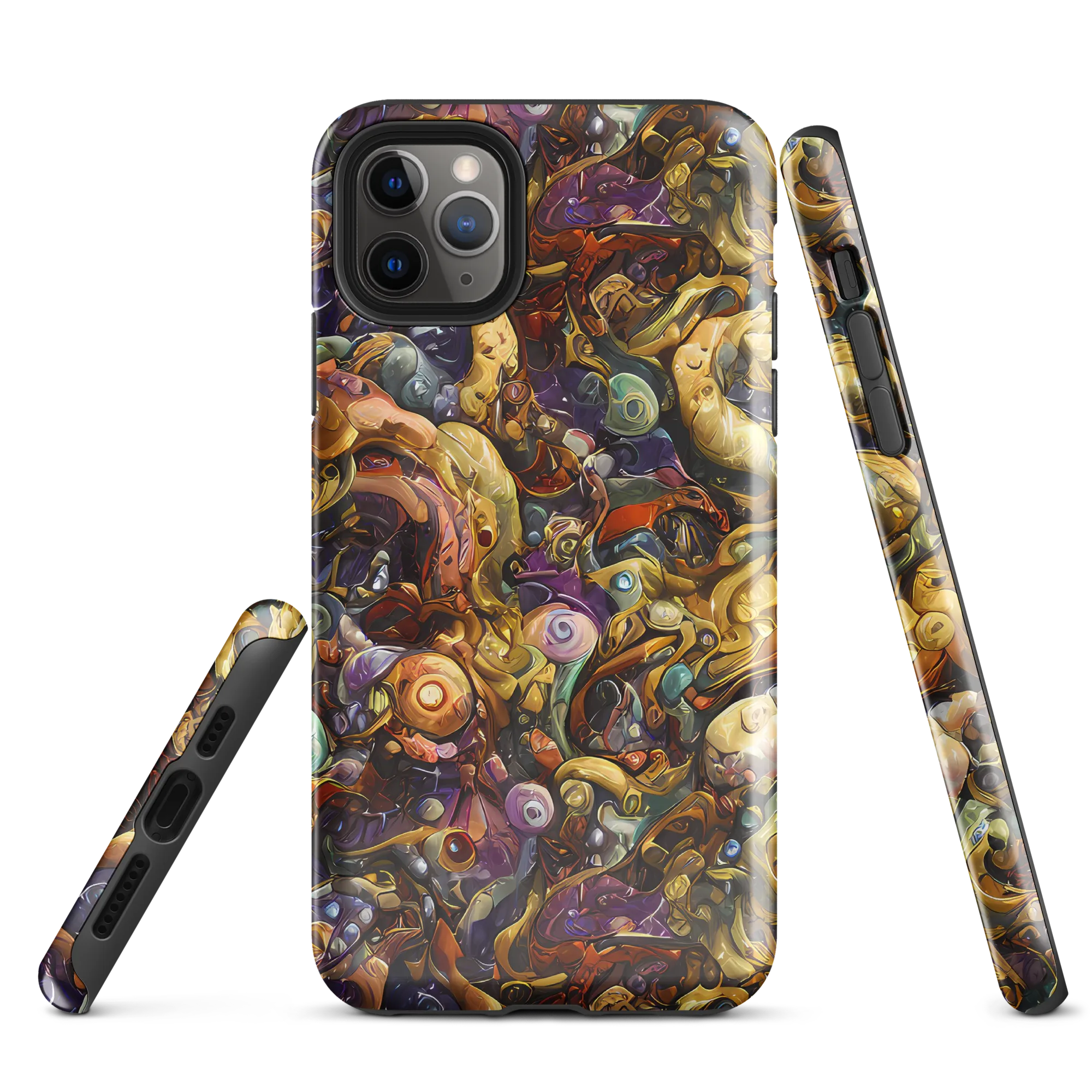 Baroque Current on Tough Case for iPhone® — Front