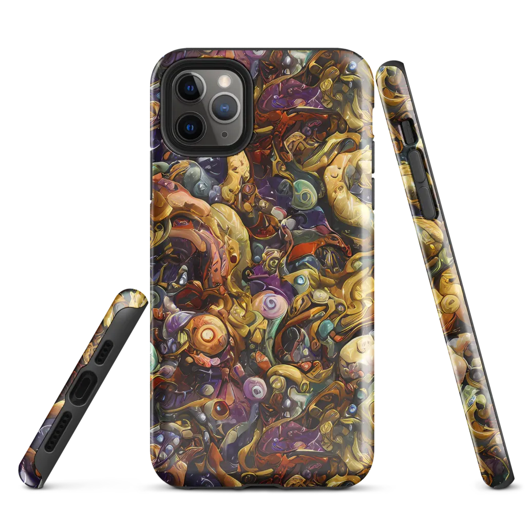 Baroque Current on Tough Case for iPhone® — Front