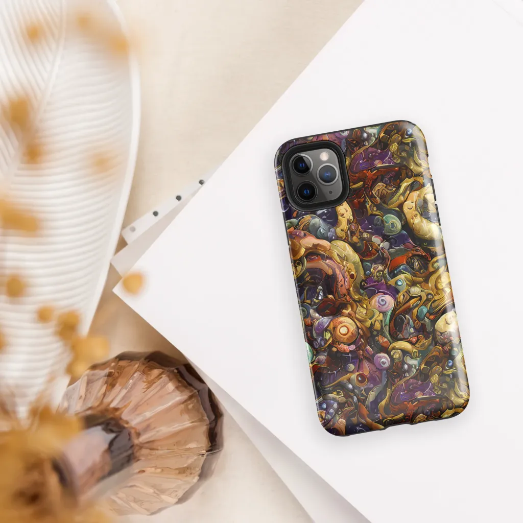Baroque Current on Tough Case for iPhone® — Front