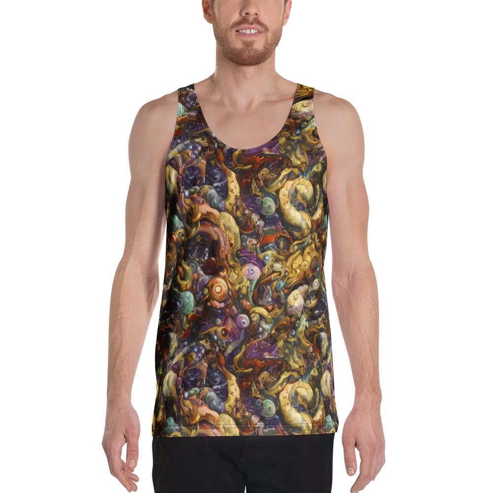 Baroque Current on Men's Tank Top — Front