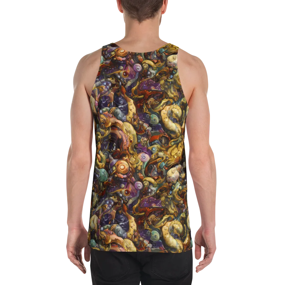 Baroque Current on Men's Tank Top — Back