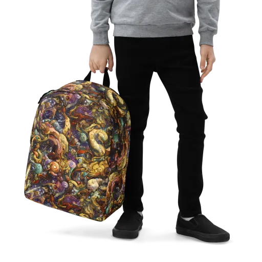 Baroque Current on a Minimalist Backpack