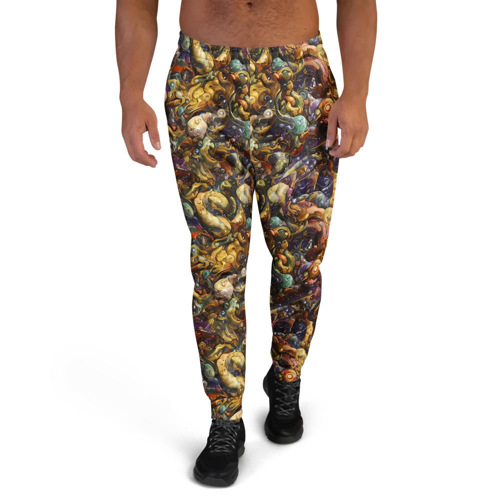 Baroque Current on Men's Joggers — Front
