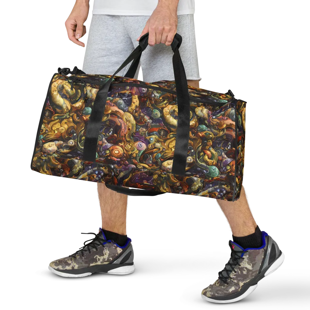 Baroque Current on Duffle Bag — Front