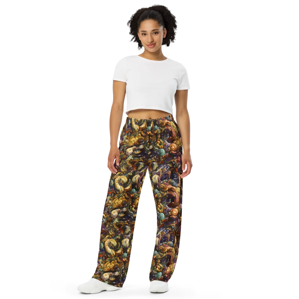Baroque Current on Wide-Leg Pants — Front
