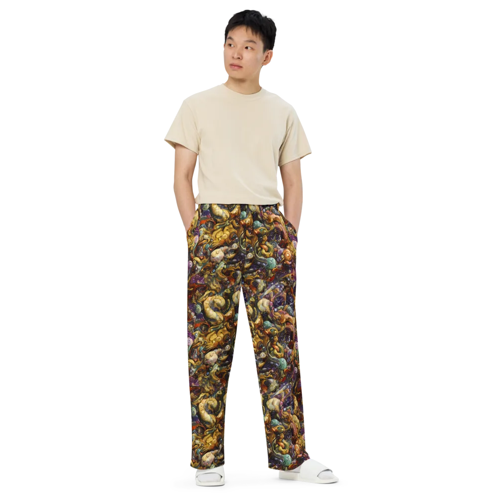 Baroque Current on Wide-Leg Pants — Front