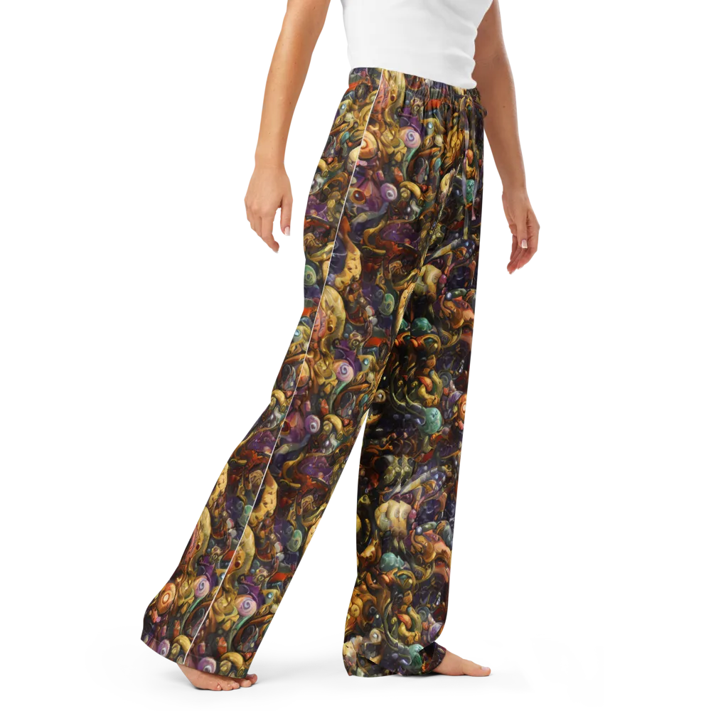 Baroque Current on Women's Pajama Pants — Right Front