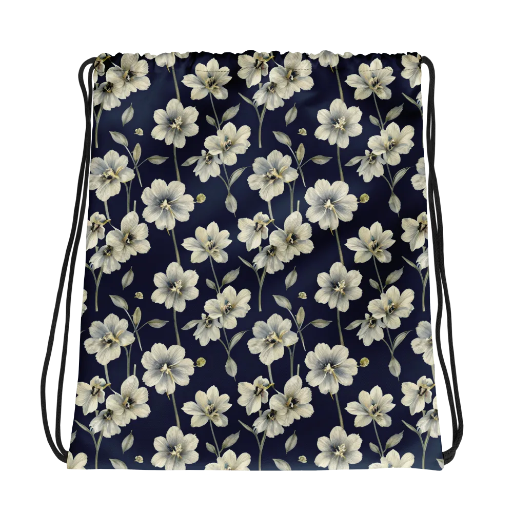 Ivory Nocturne on Drawstring Bag — Photo
