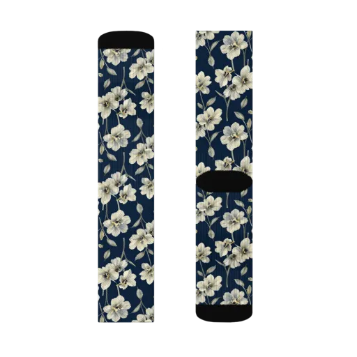 Ivory Nocturne on a Socks