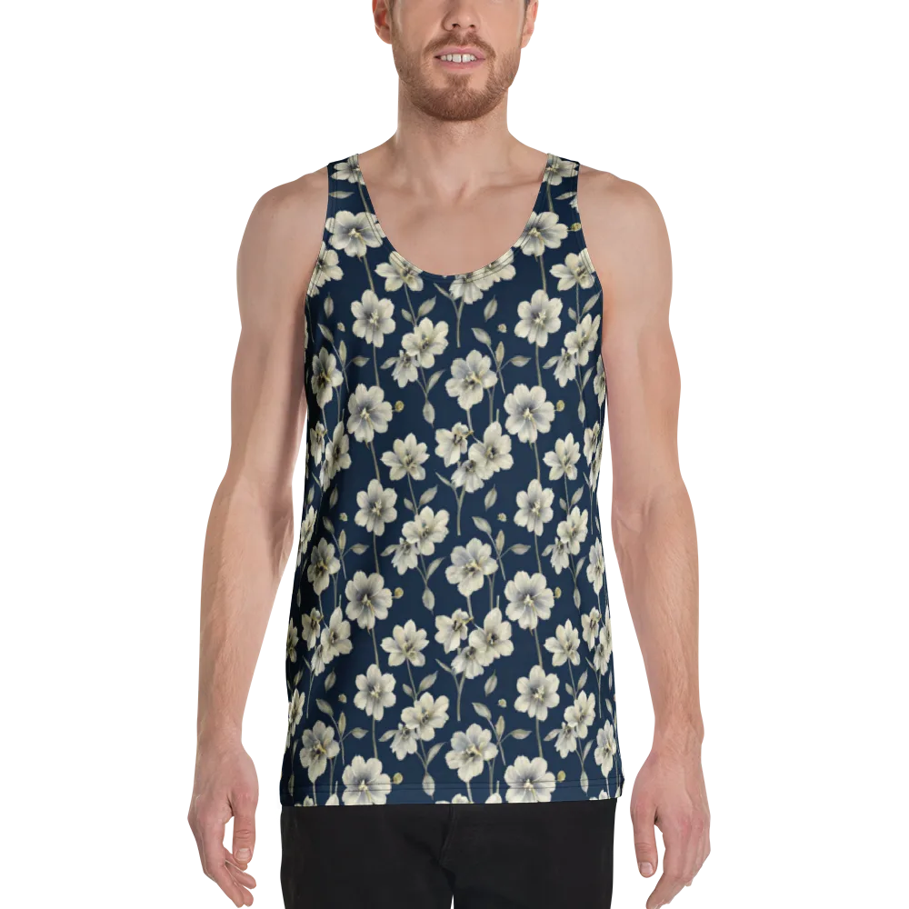 Ivory Nocturne on Men's Tank Top — Front