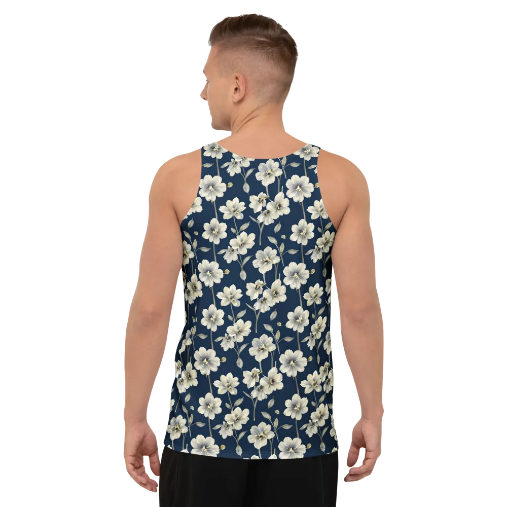 Ivory Nocturne on Men's Tank Top — Back