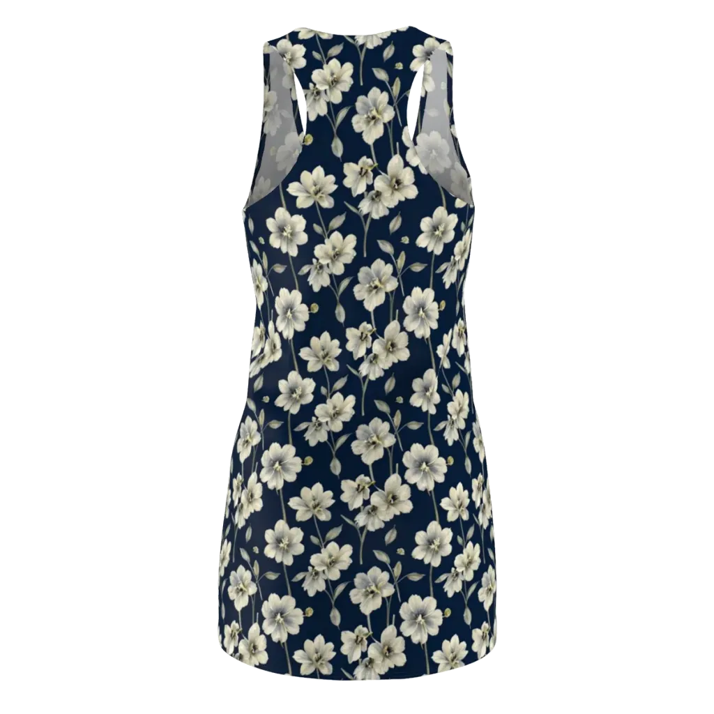 Ivory Nocturne on Racerback Dress — Back