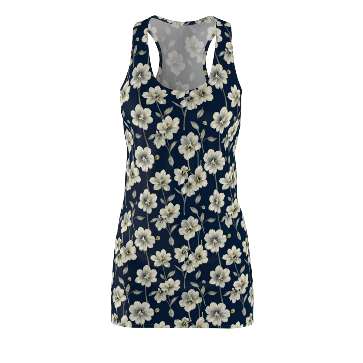 Ivory Nocturne on Racerback Dress — Front