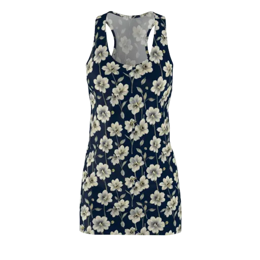 Ivory Nocturne on a Racerback Dress