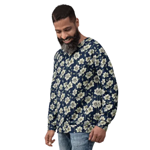 Ivory Nocturne on a Sweatshirt
