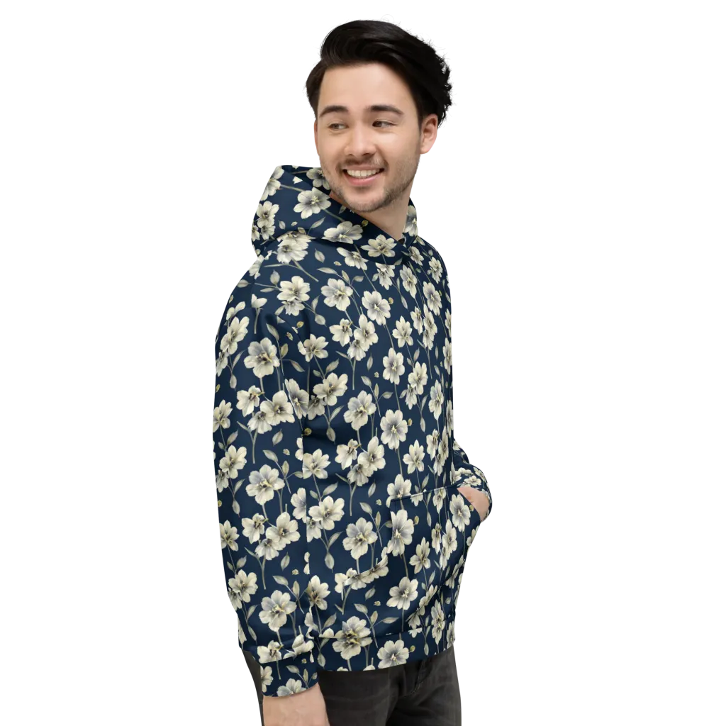 Ivory Nocturne on Hoodie — Right