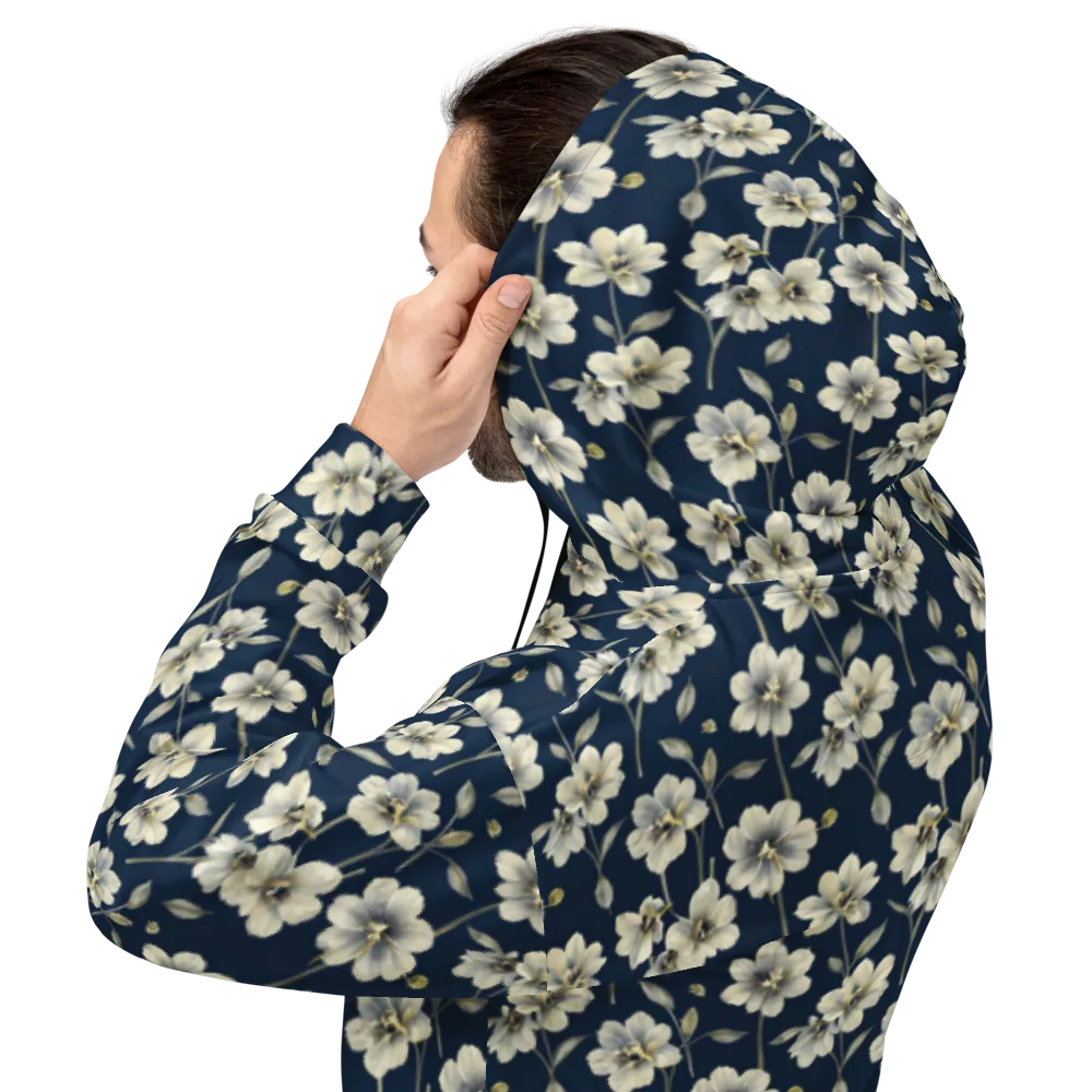 Ivory Nocturne on Hoodie — Back