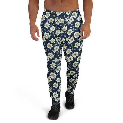 Ivory Nocturne on a Men's Joggers